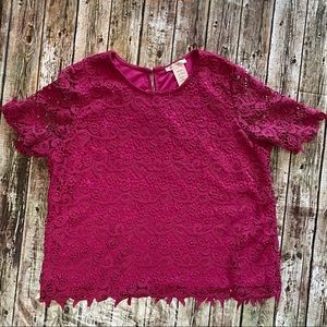 Philosophy Pink top XXL